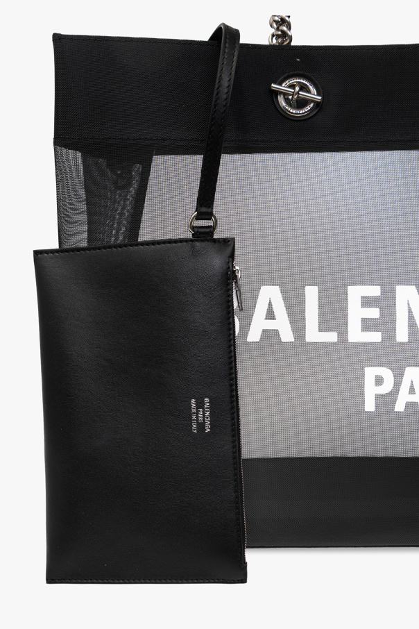 【関税&送料込】Balenciaga Sand Canvas Duty Free Handbag Balenciaga Sand Canvas Duty Free Handbag in Natural | Lyst